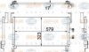 HELLA 8FC 351 304-371 Condenser, air conditioning